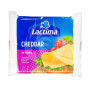 Сир плавлений Lactima Чеддер скибочками, 1300г